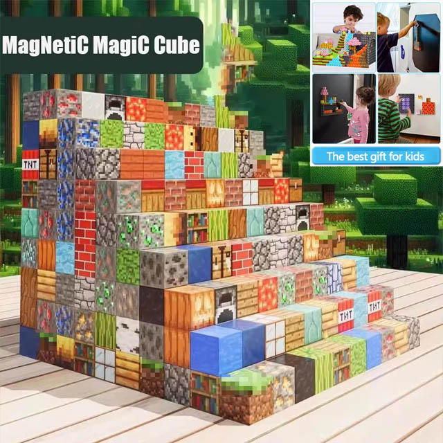 3D Printing Lego - 3D Magnetic Pixel Building Set With