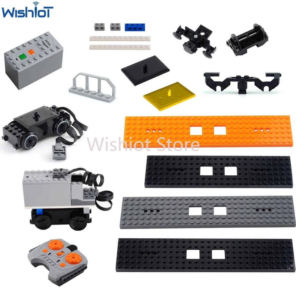 Build Plate - Technical Parts Train Motor 88002 MOC