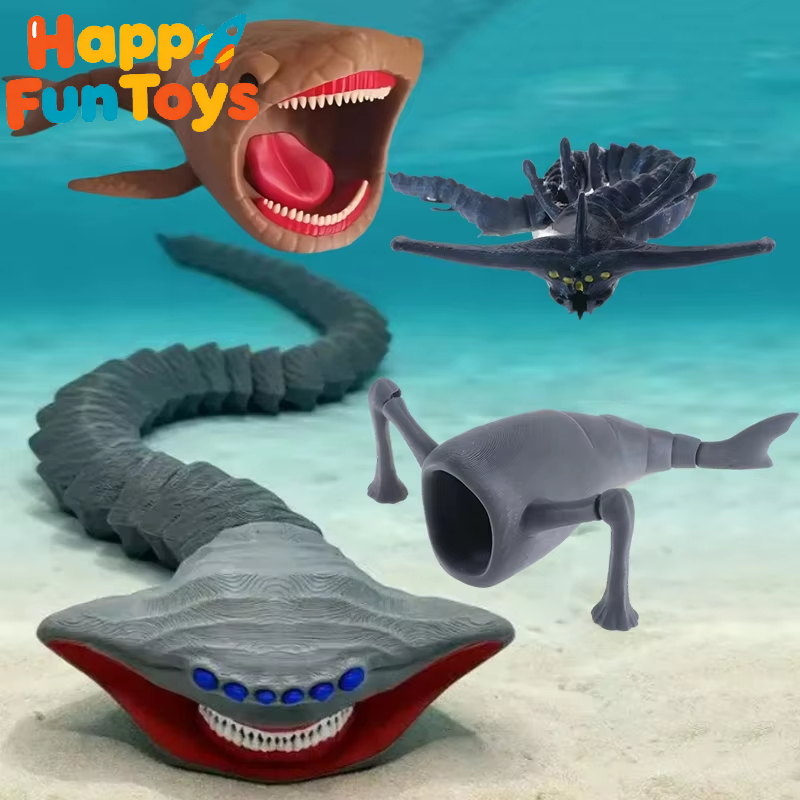 3D Printing Joint - 1/4pcs 3D Printing Sea Eater Action
