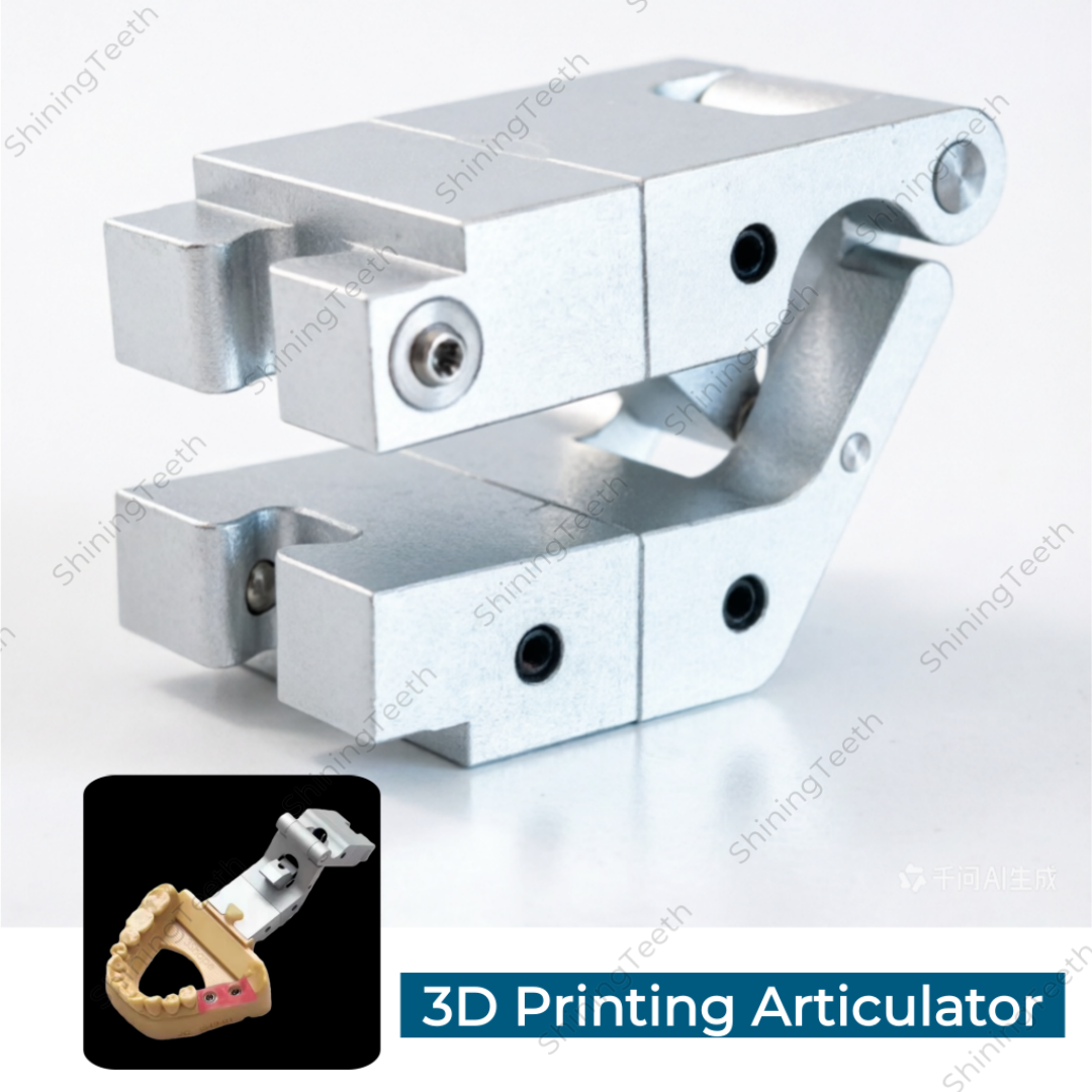 3D Printing Design Software - Dental 3-Shape Articulator Digital Model Design
