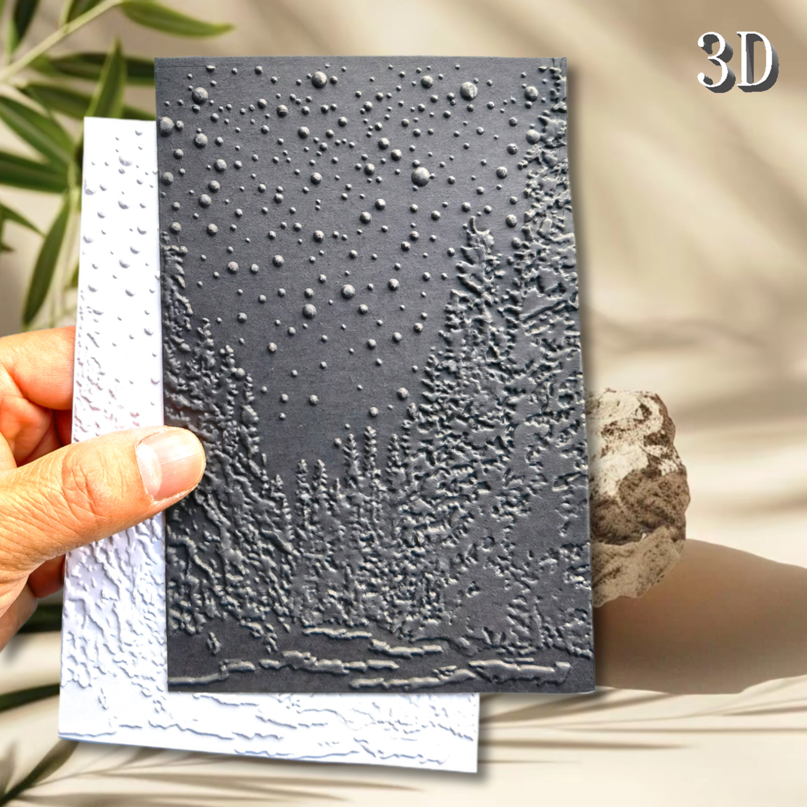 3D Printing With Pp - Cedar and Star 3D Embossed Folder