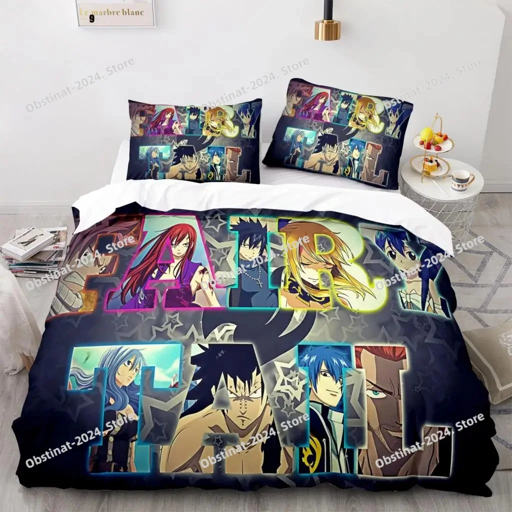 3D Printing Quilting - 3D Fairy Tail Natsu Anime Bedding