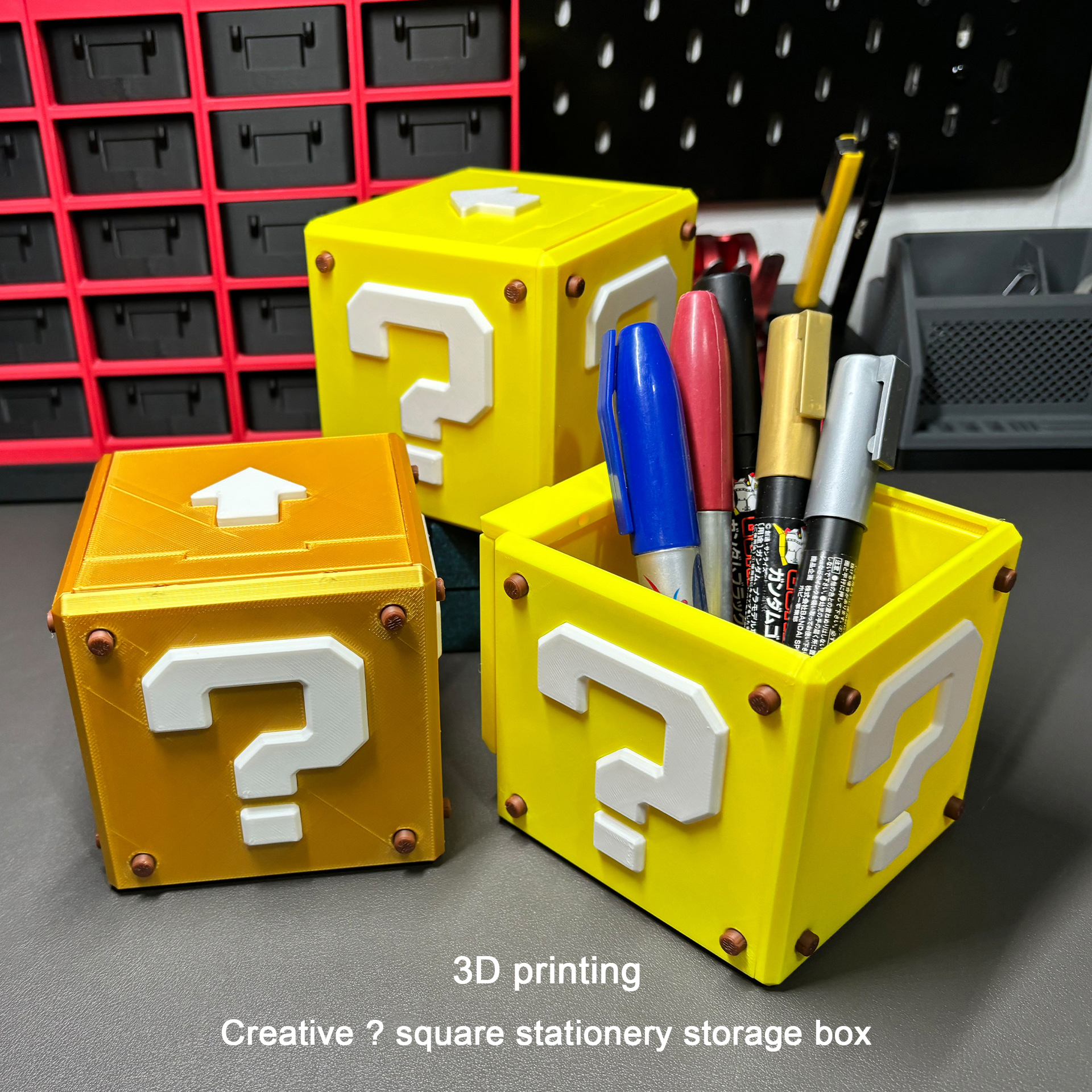 3D Printing Question - 3D printing pen holder creative question
