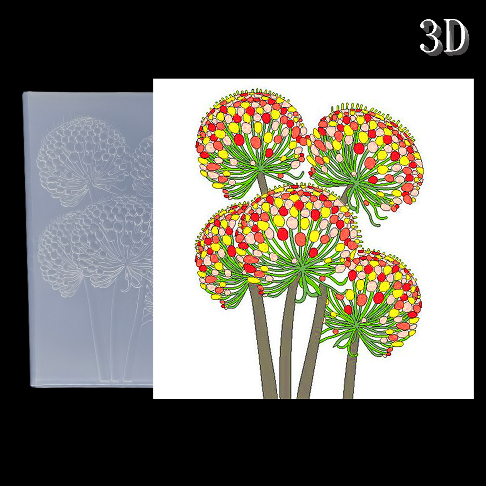 3D Printing With Pp - Stunning Wind Over Dandelions, 3D Design