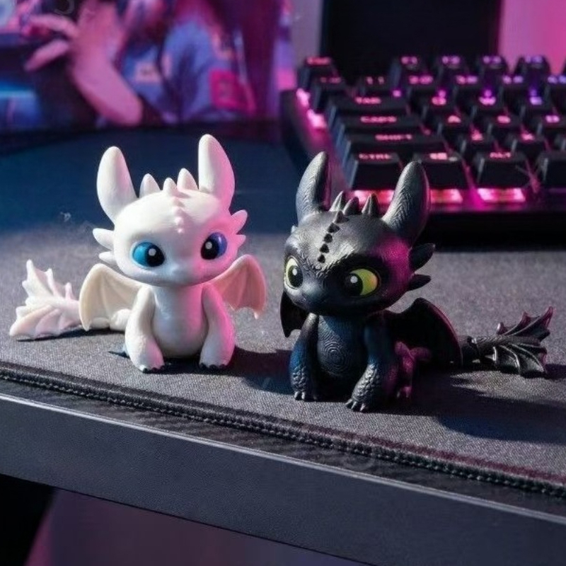 How to Train Your Dragon Tooth - огляд і ціна 3D Printing Keychain