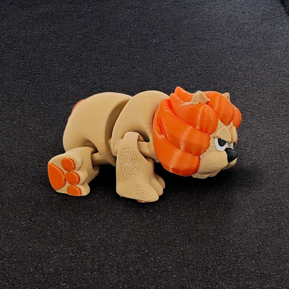 Lion Decorations Movable Joint - огляд і ціна 3D Printing Joint
