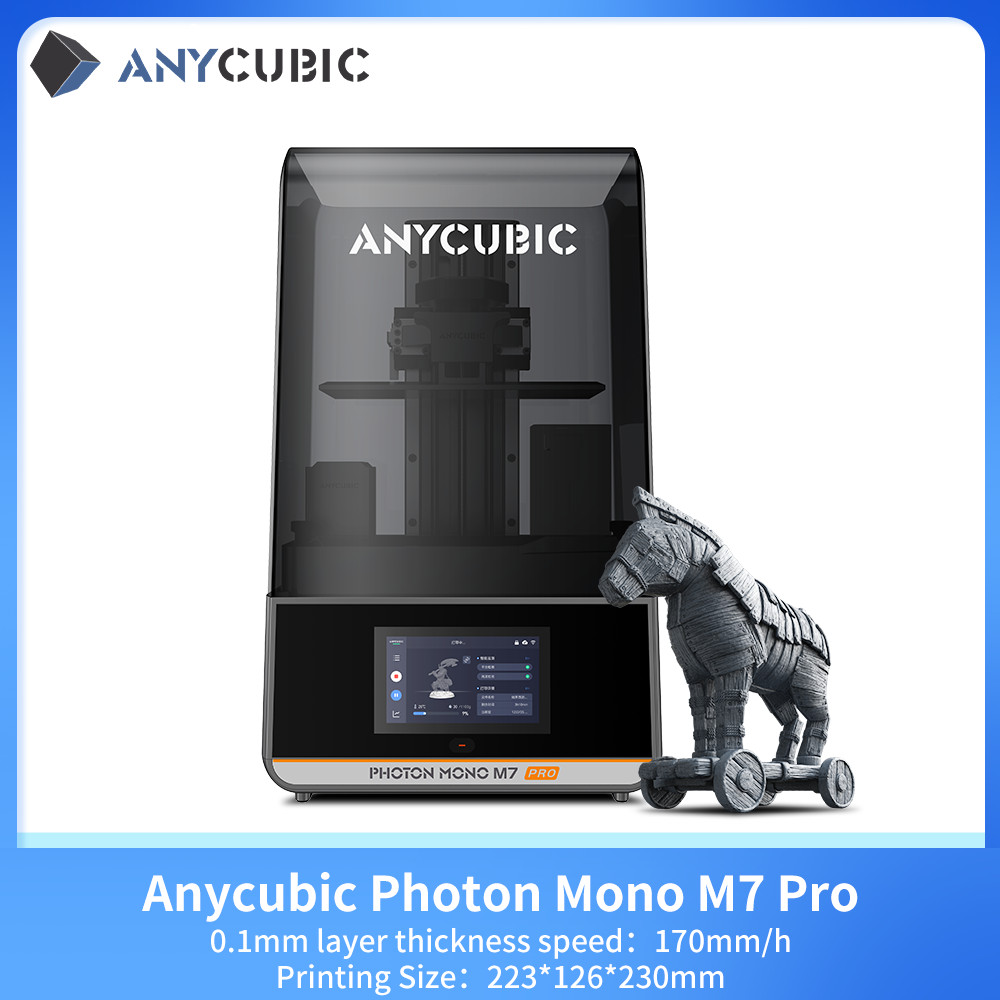 ANYCUBIC Photon Mono M7 Pro UV - огляд і ціна 3D Printing Uv Sensitive Resin