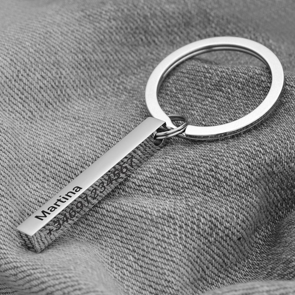 Stainless Steel Personalized K - огляд і ціна 3D Printing Keychain