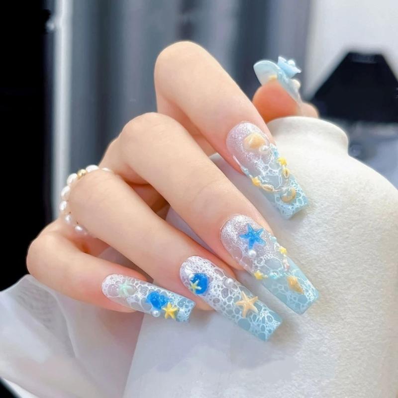 1PC Silicone Ocean Starfish Bu - огляд і ціна 3D Printing Nails