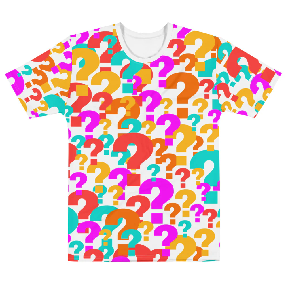 Colorful Heart Question Mark 3 - огляд і ціна 3D Printing Question
