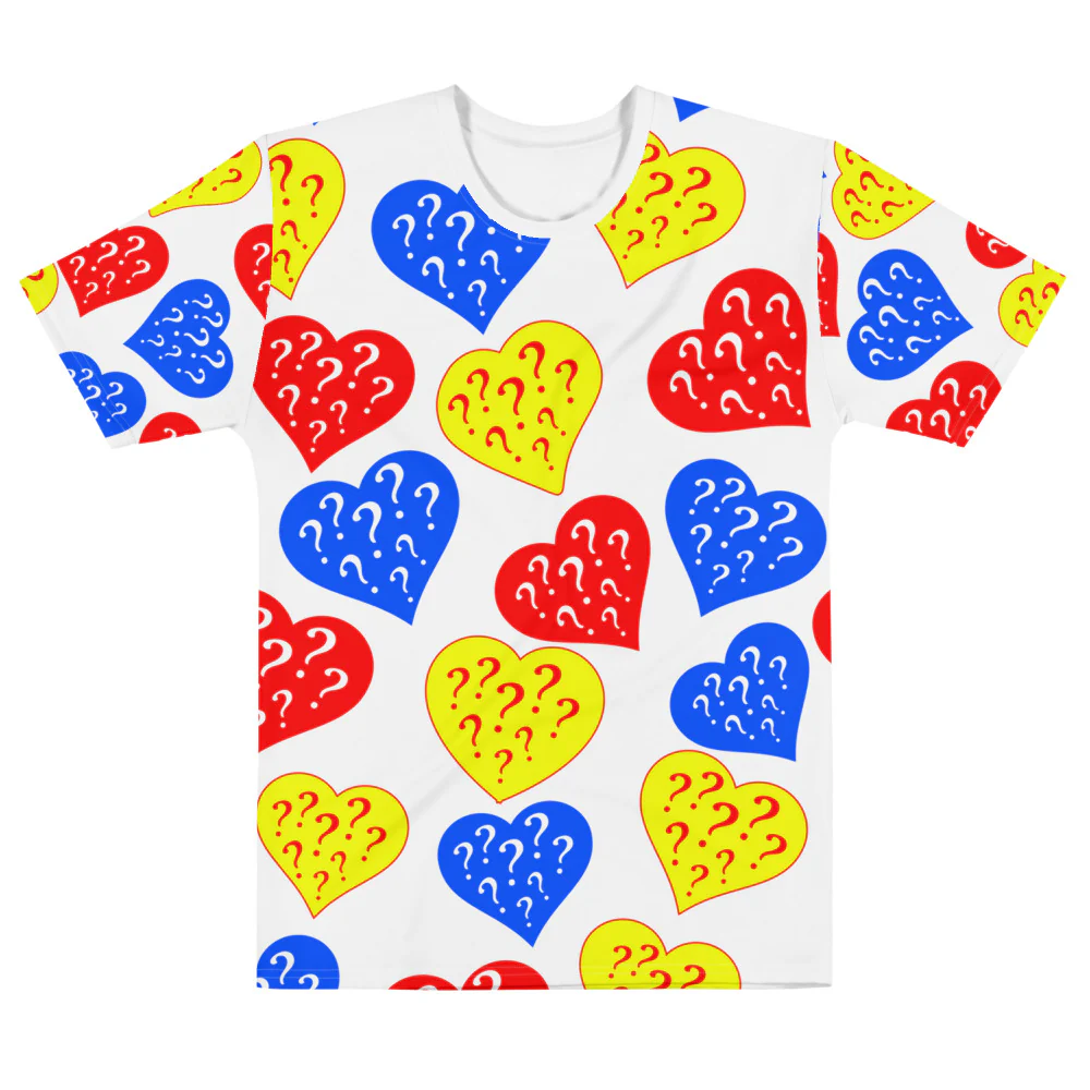 Colorful Heart Question Mark 3 - огляд і ціна 3D Printing Question