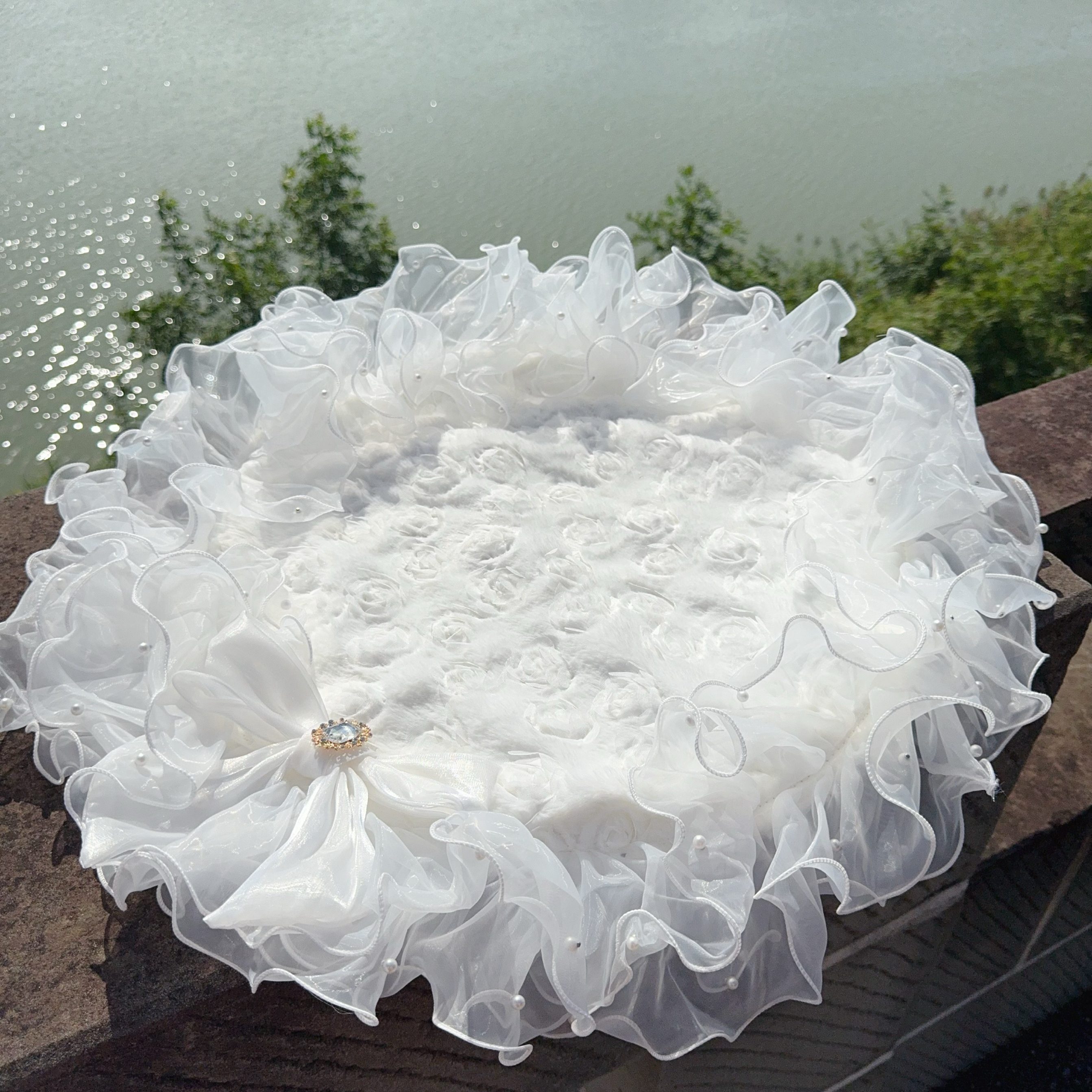Lace Puppy Outdoor Seat Cushio - огляд і ціна 3D Printing Cafe