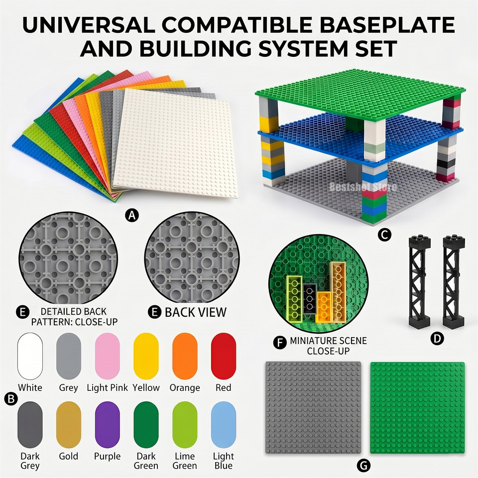 Base Plate 32x32 Dots Double S - огляд і ціна Build Plate
