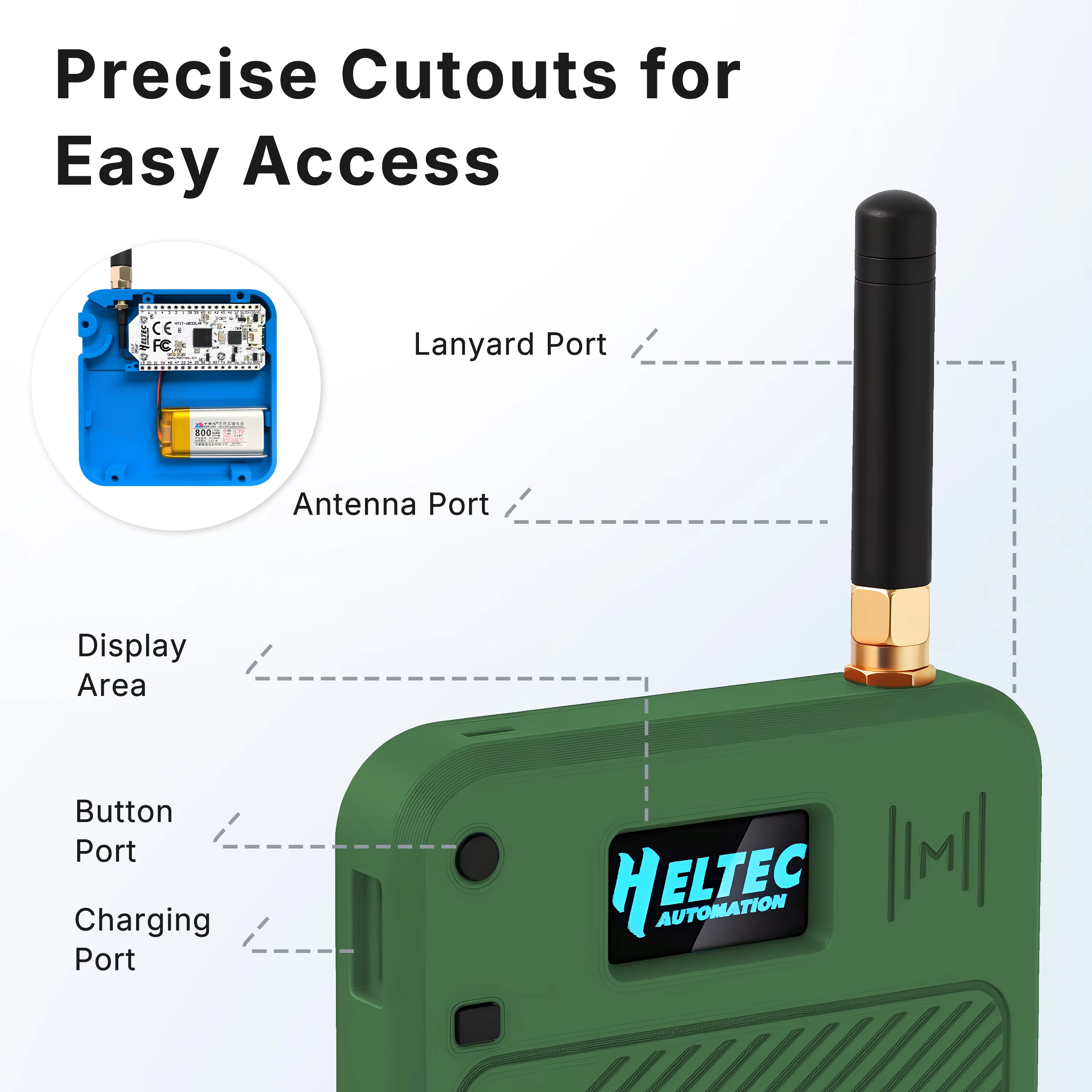 Heltec V3 LoRa 32 with 3D Prin - огляд і ціна 3D Printing Iot