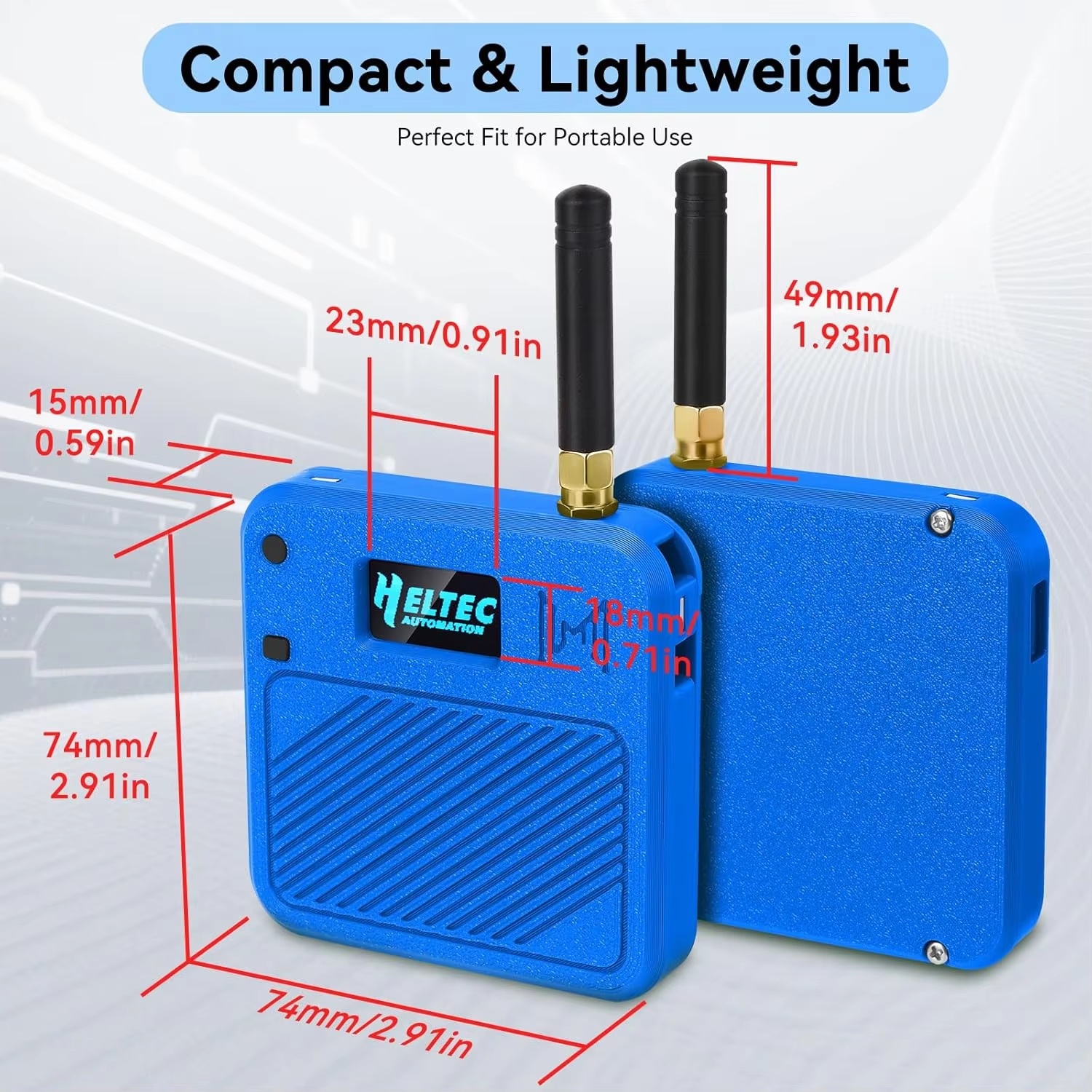 Heltec V3 LoRa 32 with 3D Prin - огляд і ціна 3D Printing Iot