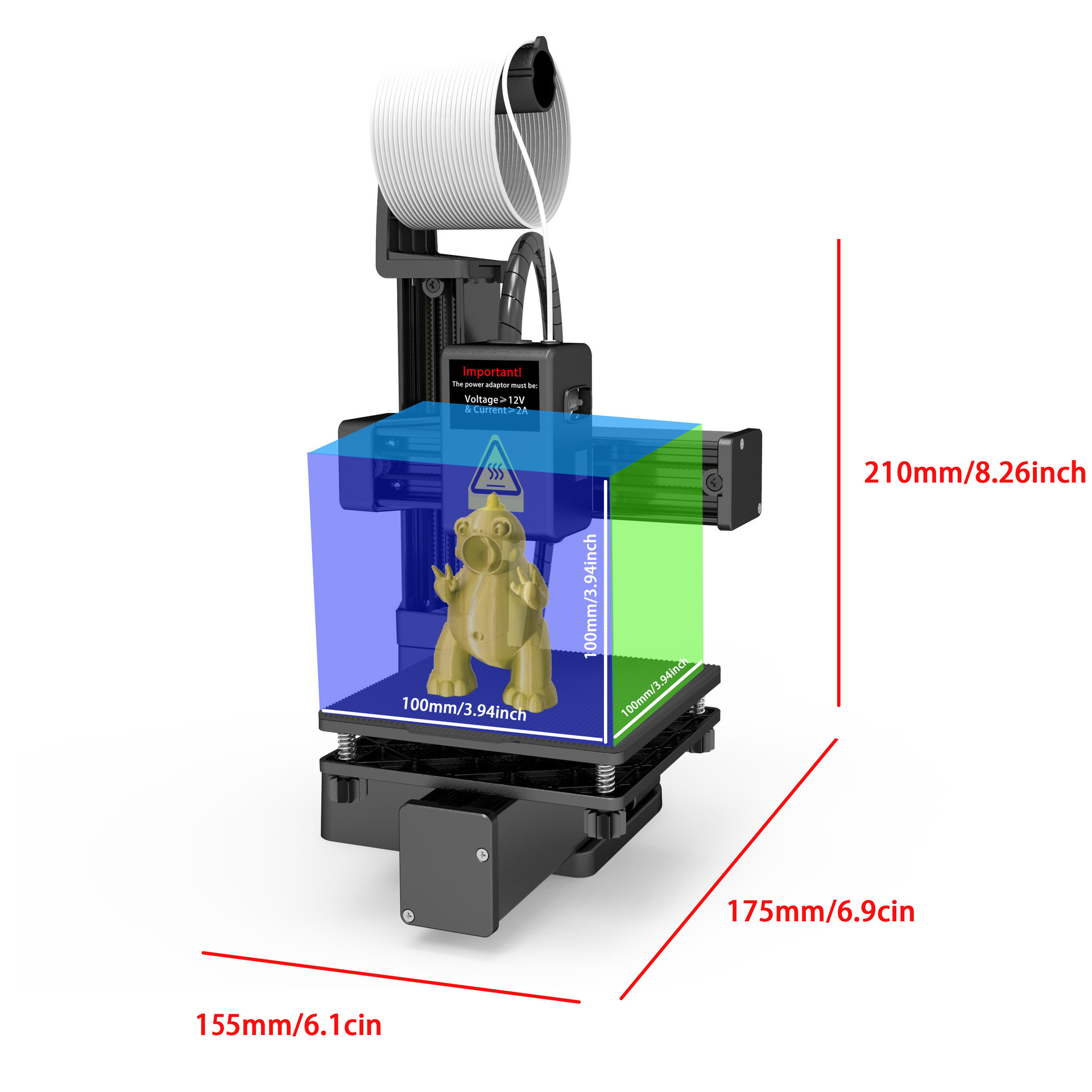 K10 Entry Level 3D Printer Min - огляд і ціна 3D Printing Design Software