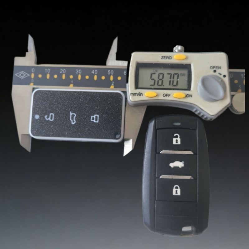 Suitable for Changan 3-key key - огляд і ціна 3D Printing Keychain