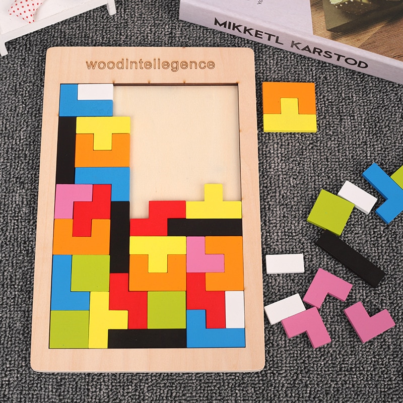 New 1 Set Wooden Blocks Puzzle - огляд і ціна 3D Printing Lego