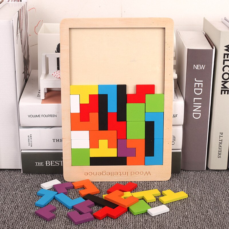 New 1 Set Wooden Blocks Puzzle - огляд і ціна 3D Printing Lego