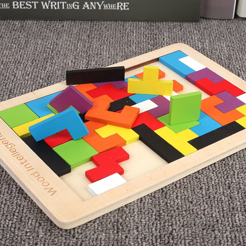 New 1 Set Wooden Blocks Puzzle - огляд і ціна 3D Printing Lego
