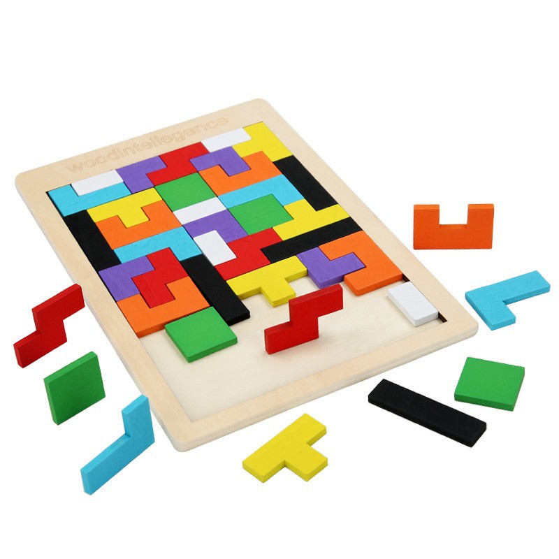 New 1 Set Wooden Blocks Puzzle - огляд і ціна 3D Printing Lego