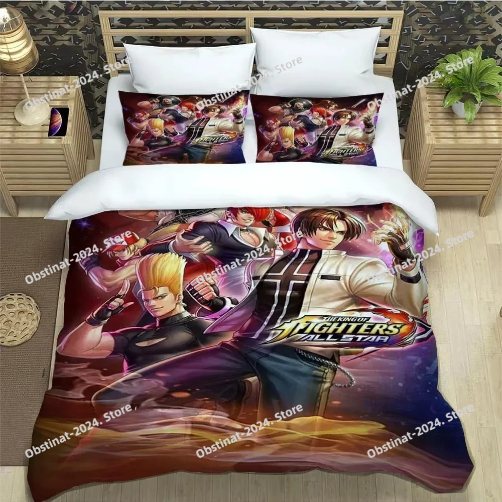 KOF Game Cartoons 3D Bedding S - огляд і ціна 3D Printing Quilting