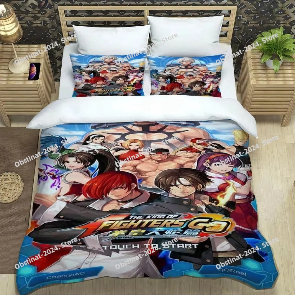 KOF Game Cartoons 3D Bedding S - огляд і ціна 3D Printing Quilting