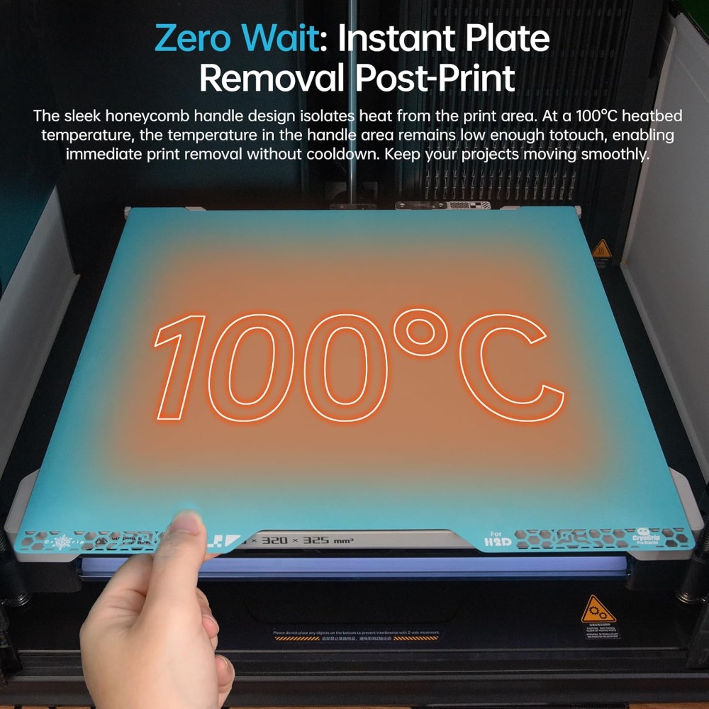 CryoGrip Pro Glacier Build Pla - огляд і ціна Build Plate