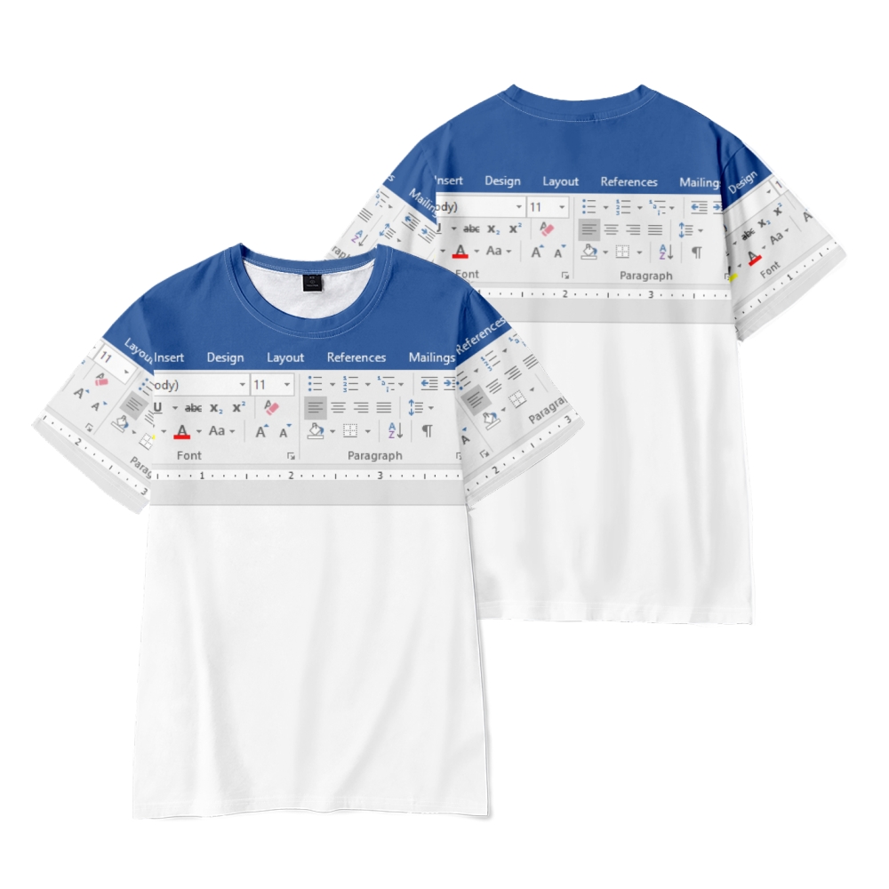 3D Casual Excel tshirt for Men - огляд і ціна 3D Printing Design Software