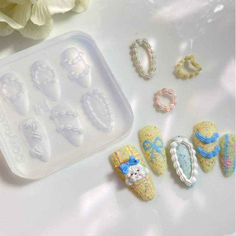 Z. Cake Cream 3D Silicone Carv - огляд і ціна 3D Printing Nails