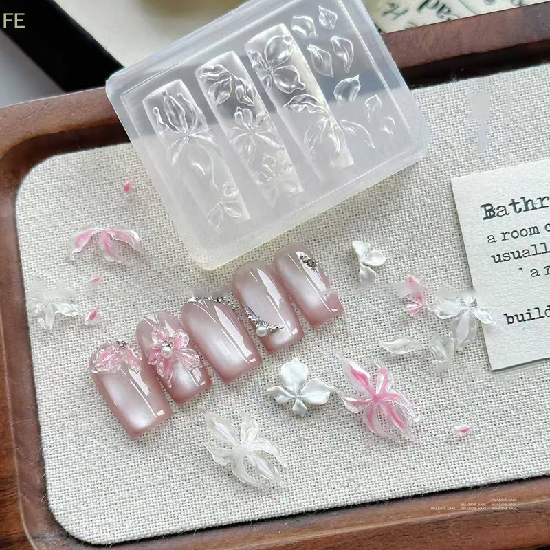 [F] 1 Pcs 3D Ice Crystal Flowe - огляд і ціна 3D Printing Nails