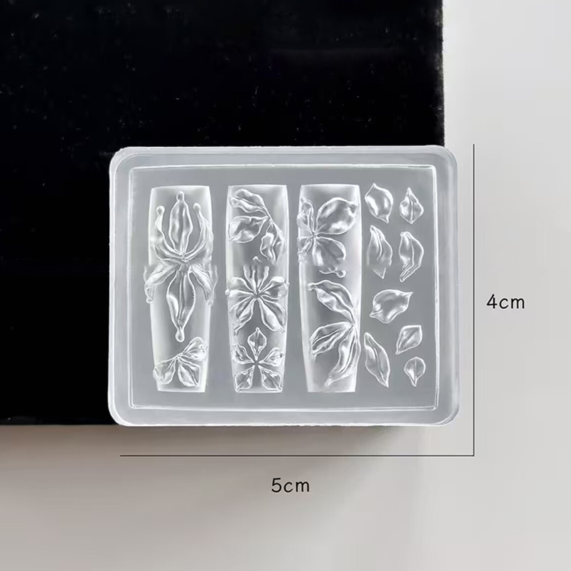 [F] 1 Pcs 3D Ice Crystal Flowe - огляд і ціна 3D Printing Nails