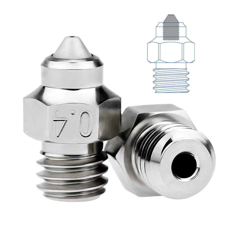 MK8 Bimetallic MY Nozzle for E - огляд і ціна 3D Printing Ender