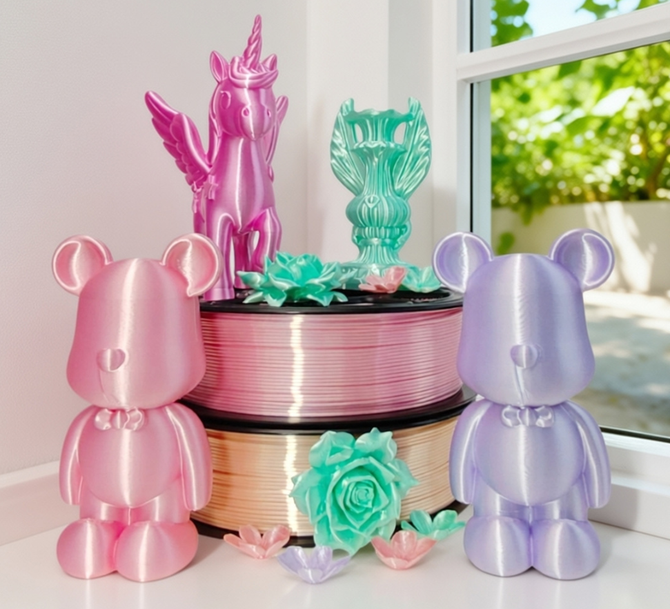 Wholesale 1KG Silk PLA Filamen - огляд і ціна 3D Printing Ender