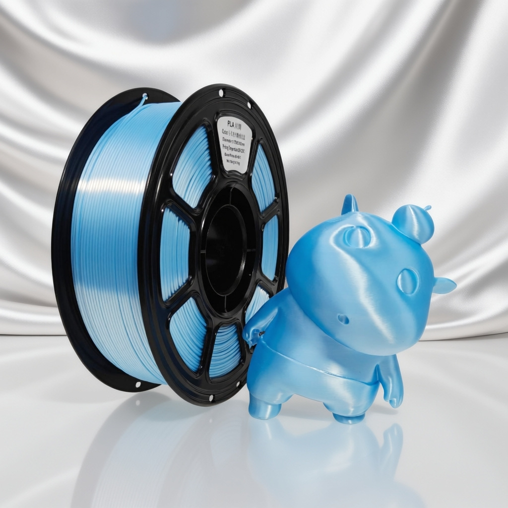 Wholesale 1KG Silk PLA Filamen - огляд і ціна 3D Printing Ender