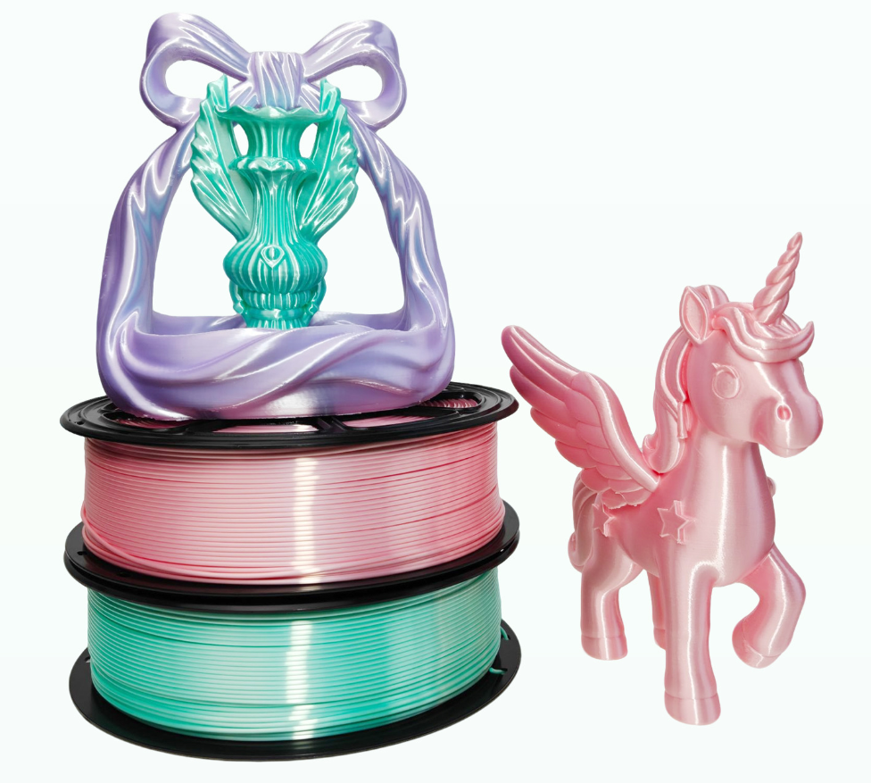 Wholesale 1KG Silk PLA Filamen - огляд і ціна 3D Printing Ender