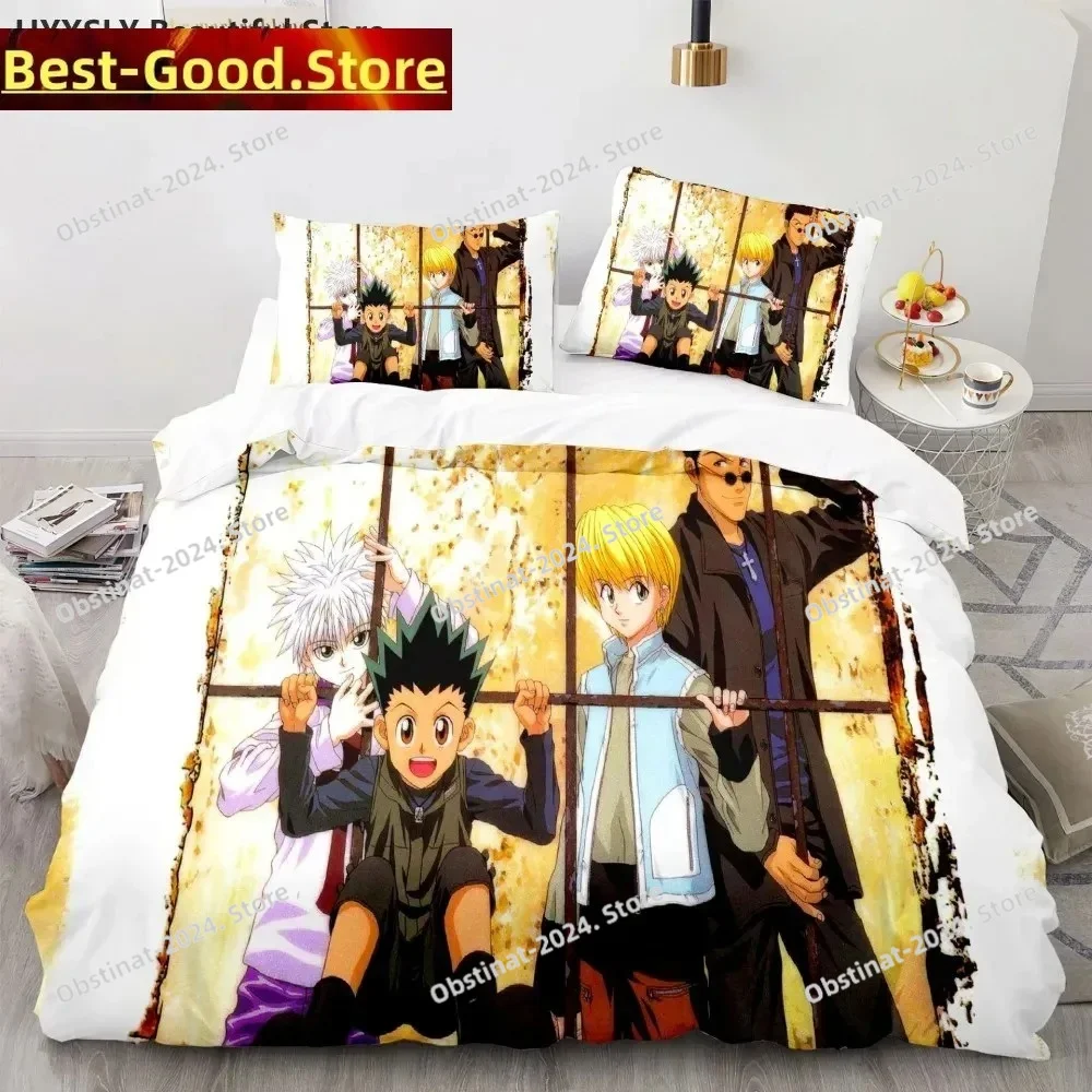 Hunter X Hunter 3D Bedding Set - огляд і ціна 3D Printing Quilting