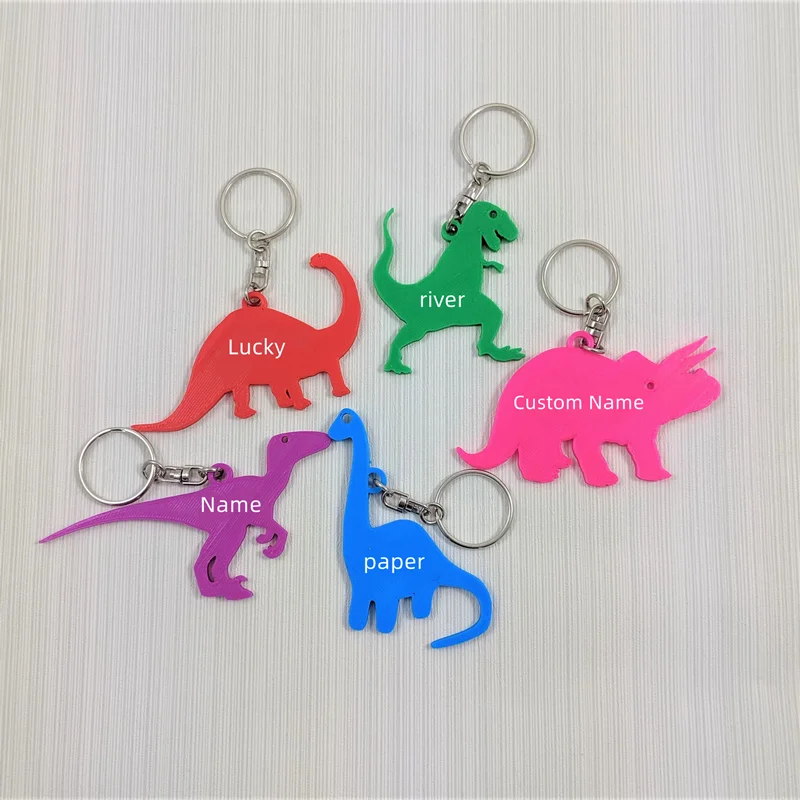 Custom Name Keychains 3D Print - огляд і ціна 3D Printing Keychain