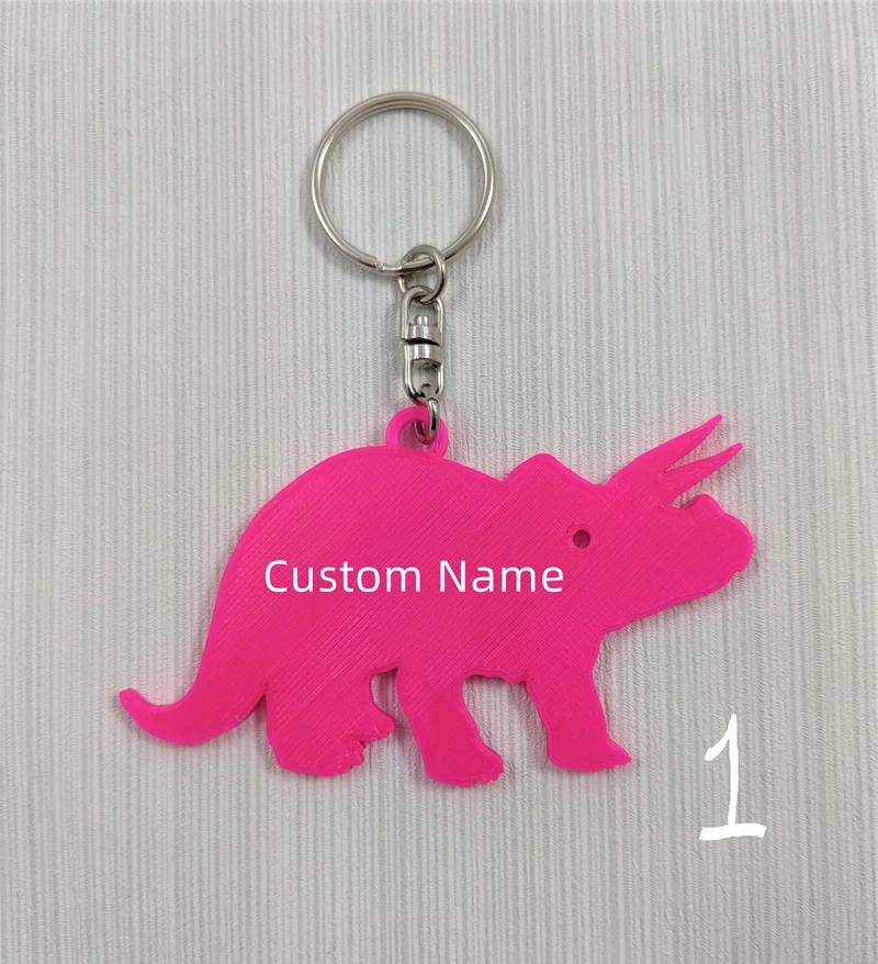 Custom Name Keychains 3D Print - огляд і ціна 3D Printing Keychain