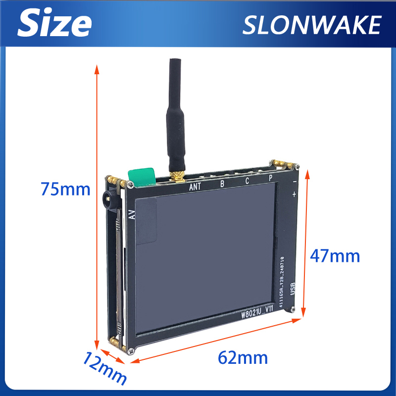 Micro 5.8G 56CH 2.4 Inch LCD 4 - огляд і ціна Build Plate
