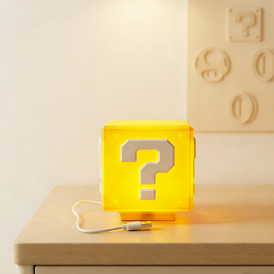 2026Question Block Lamp with S - огляд і ціна 3D Printing Lego