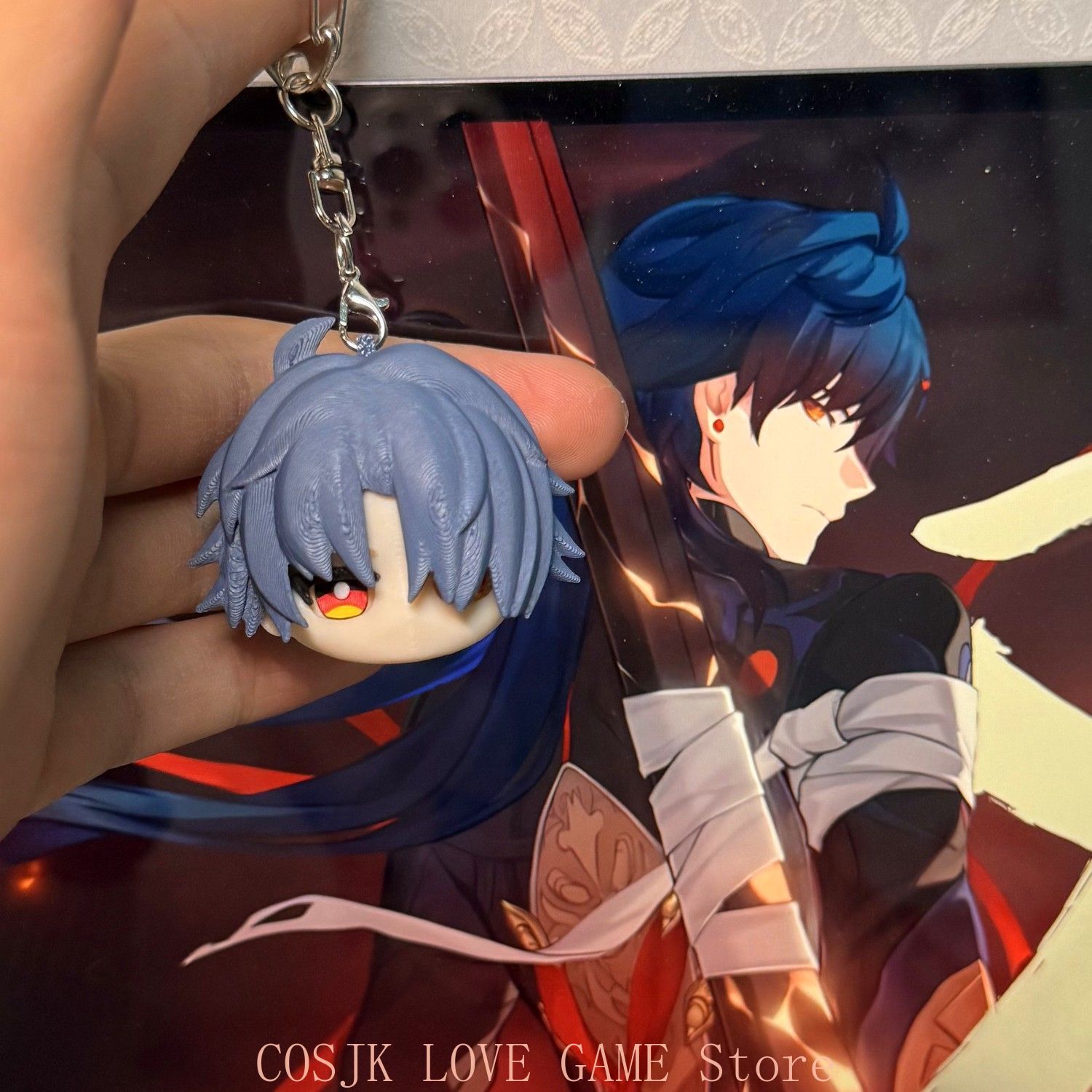 Anime Honkai: Star Rail Blade  - огляд і ціна 3D Printing Keychain