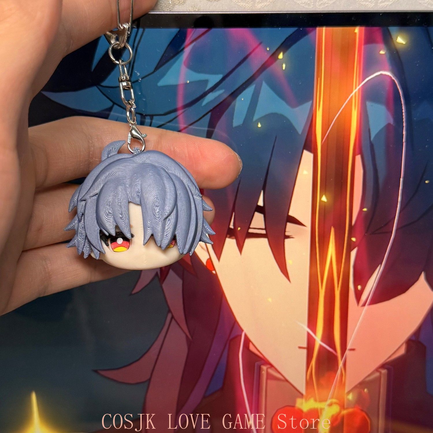 Anime Honkai: Star Rail Blade  - огляд і ціна 3D Printing Keychain