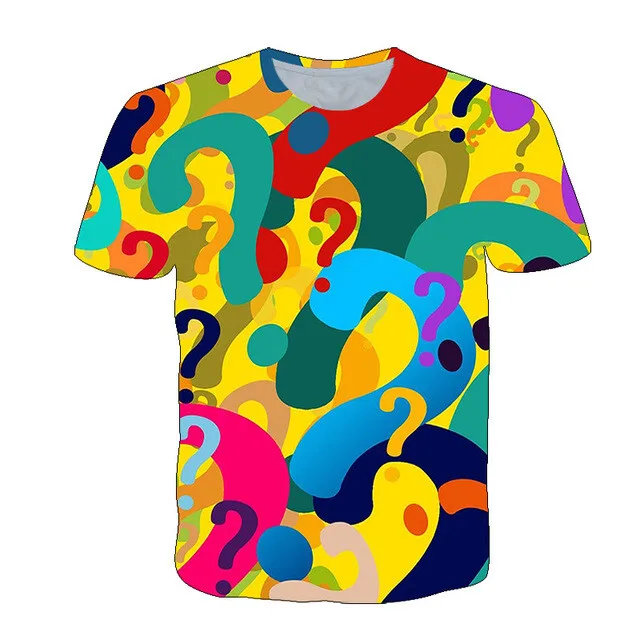 Interesting Question Mark T-sh - огляд і ціна 3D Printing Question