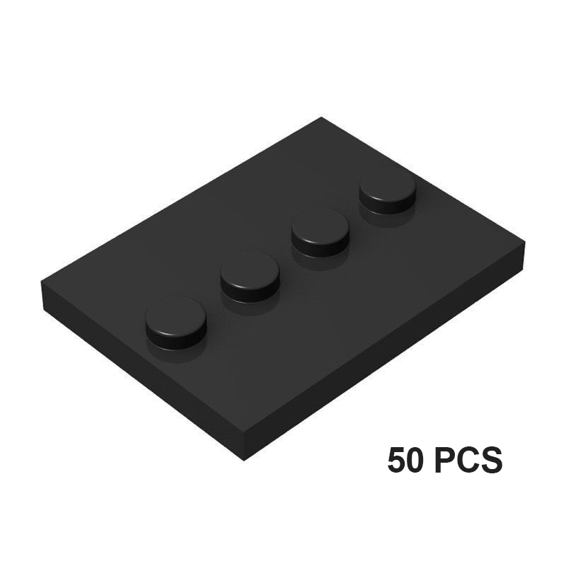 50PCS City Figures Stand 3X4 D - огляд і ціна Build Plate