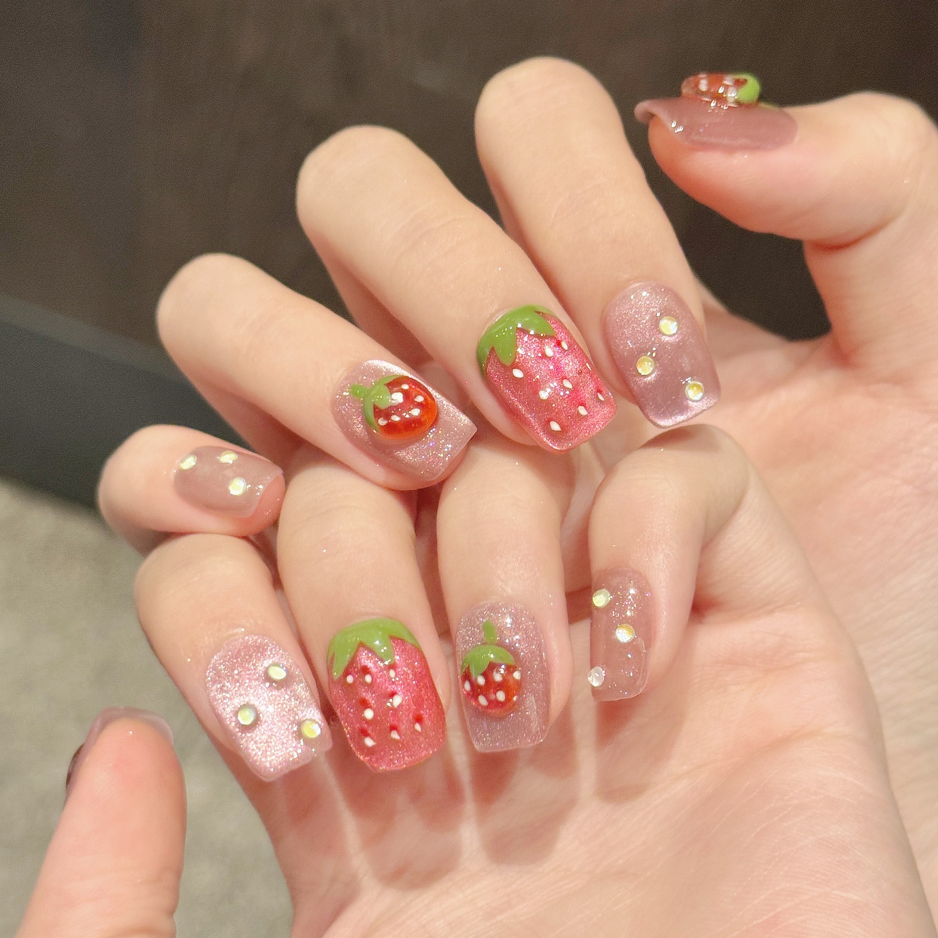 10pcs Handmade Press on Nails  - огляд і ціна 3D Printing Nails