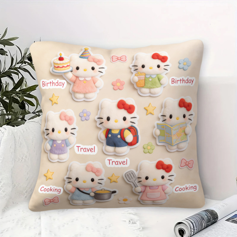 Sanrio Hello Kitty Throw Pillo - огляд і ціна 3D Printing With Pp