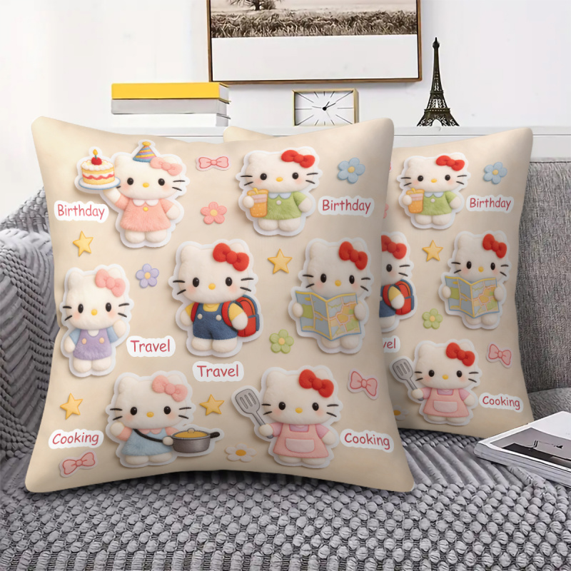 Sanrio Hello Kitty Throw Pillo - огляд і ціна 3D Printing With Pp