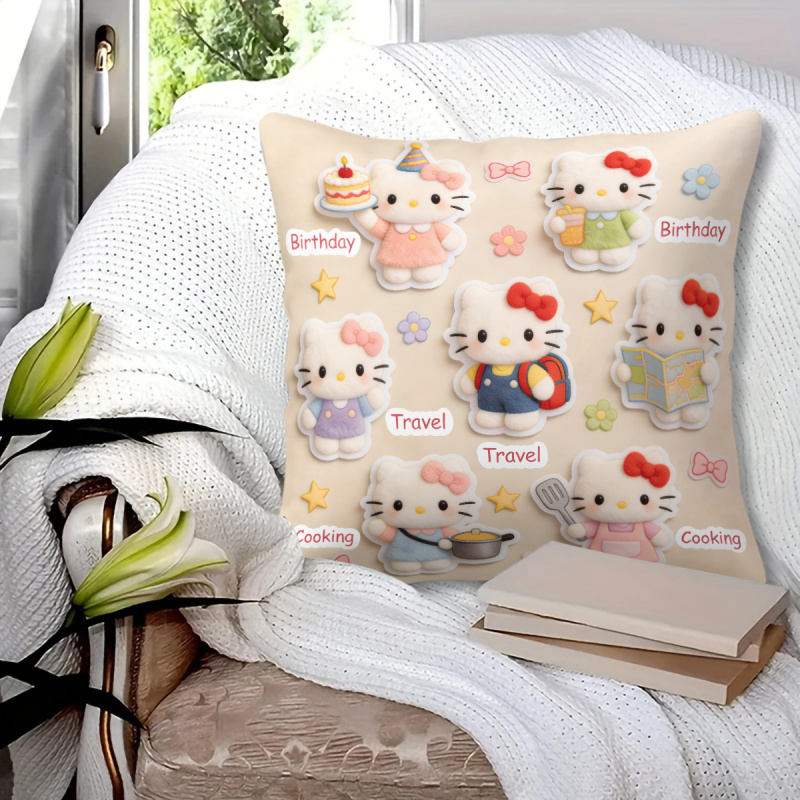 Sanrio Hello Kitty Throw Pillo - огляд і ціна 3D Printing With Pp