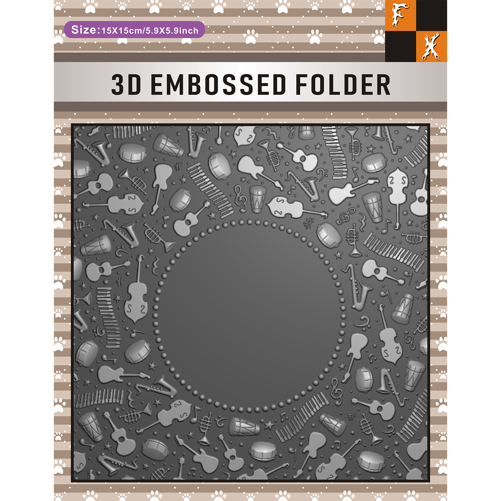3D Embossed Folder - White, Mu - огляд і ціна 3D Printing With Pp